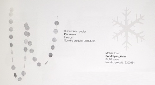 Snowflake mobile by Jolyon Yates in the Dawanda Lovebook France Winter 2012