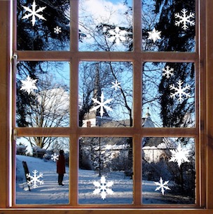 25_Christmas_Snowflakes_Wall_or_Window_Decal_Stickers_Jolyon_Yates_ODEChair edge