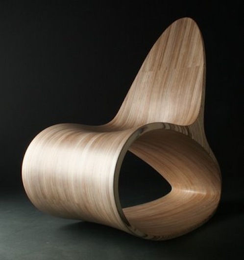 Jolyon Yates ODEChair Ocean Rocker Wooden Rocking Chair
