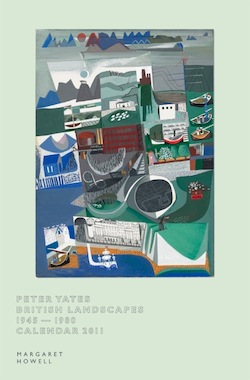 Peter Yates Margaret Howell 2011 Calendar edge
