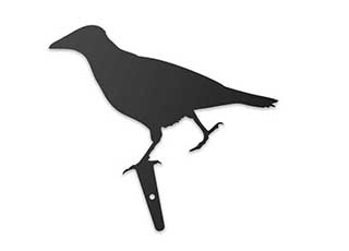 Garden Raven Bird, Crow Garden Sculpture