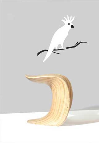 Polly Parrot Wall Sticker