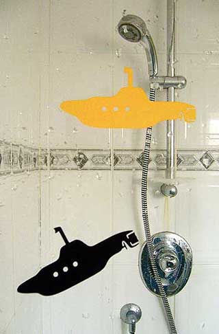 Spy Submarines Bathroom Wall or Shower Stickers