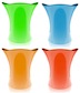 Coloured Resin Stingray Stools by Jolyon Yates