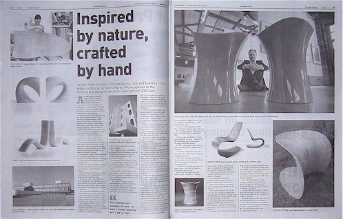Jolyon Yates Journal Newspaper Article Sept 12 2009