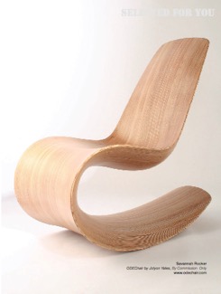 Natural Child Magazine Savannah Rocker b Jolyon Yates ODEChair