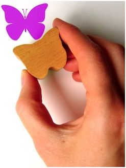 Butterfly Rubber Stamp