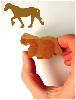 Horse Rubber Stamp