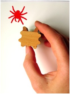 Spider Rubber Stamp