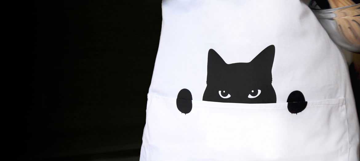 Kitchen Cat Apron Cat Apron