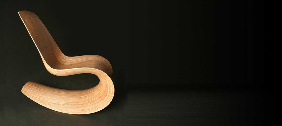 Contemporary Wooden Rocker Wooden Rocking Chair