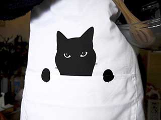 Kitchen Cat Apron, Cat Lover Gift