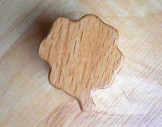 Four Leaf Clover Rubber Stamp